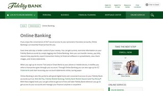 Online Banking | Fidelity Deposit and Discount Bank