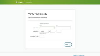 Fidelity Charitable Login In - Fidelity Investments