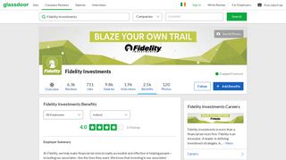 Fidelity Investments Employee Benefits and Perks | Glassdoor.ie