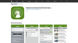 Fidelity Investments Professional App on the App Store