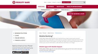 Fidelity Bank - Fidelity Bank Mobile Banking