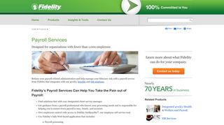 Payroll Services & Solutions | Fidelity WPS