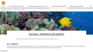 UK Shell Pension Plan (UKSPP) | Shell Pensions in the UK