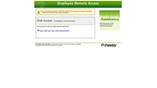 Fidelity Employee Remote Access - Fidelity Investments