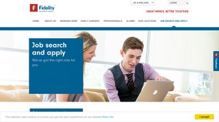 Fidelity Careers :: Job search and apply