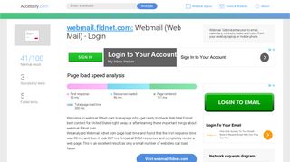 Access webmail.fidnet.com. Webmail (Web Mail) - Login