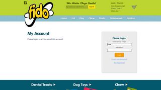 My Account - Fido Inc