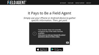 Field Agent | Get the App