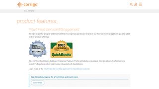 Intuit Field Service Management | corrigo.com