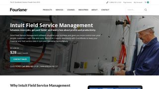 Intuit Field Service Management Software For QuickBooks - Fourlane