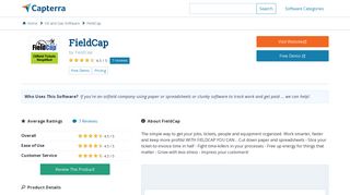 FieldCap Reviews and Pricing - 2019 - Capterra