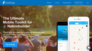 FieldEdge for NationBuilder - App and Mobile Organizing Toolkit