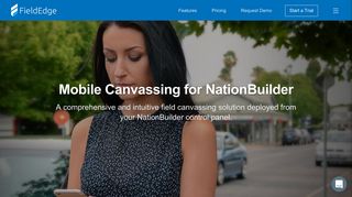 Mobile Canvassing for NationBuilder - FieldEdge for NationBuilder