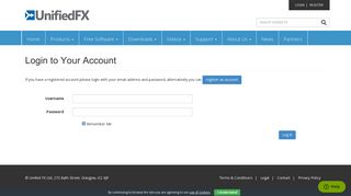 Login to Your Account - UnifiedFX