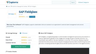 SAP Fieldglass Reviews and Pricing - 2019 - Capterra