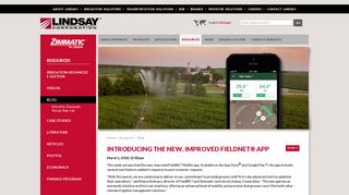 Introducing the New, Improved FieldNET® App - Zimmatic