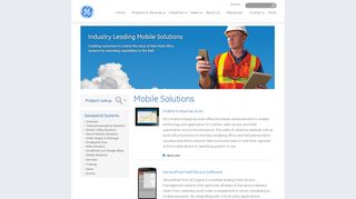 Industry Leading Mobile Solutions : GeoSpatial : GE Digital Energy