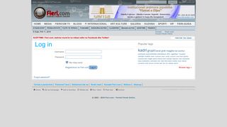 Fieri.com - Portali Fierak Online - Log in