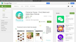 Fiesta by Tango - Find, Meet and Make New Friends - Apps on Google ...