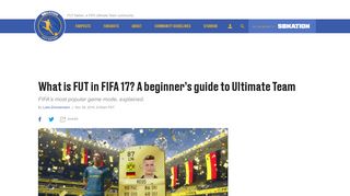 What is FUT in FIFA 17? A beginner's guide to Ultimate Team - FUT ...