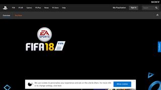 EA SPORTS™ FIFA 18 | PS4 Games | PlayStation