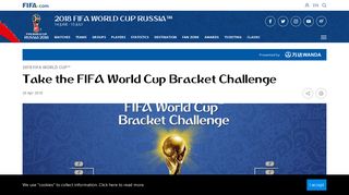 Take the FIFA World Cup Bracket Challenge - FIFA.com