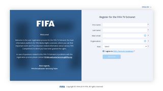 FIFA TV Extranet - FIFA Extranet