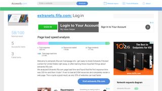 Access extranets.fifa.com. Log in