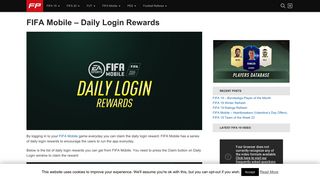 FIFA Mobile – Daily Login Rewards – FIFPlay