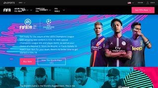 FIFA 19 - Soccer Video Game - EA SPORTS Official Site