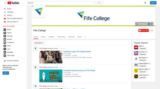 Fife College - YouTube
