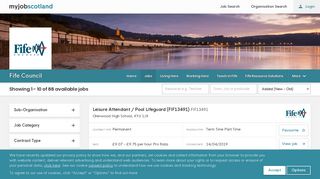 Fife Council jobs | myjobscotland