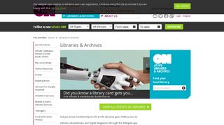 ONFife | Libraries & Archives