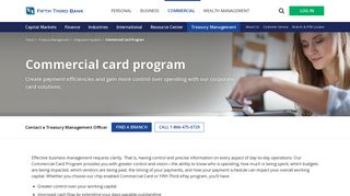 Commercial Card Program | Fifth Third Bank