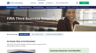 Small Business Rewards Mastercard® | Fifth Third Bank