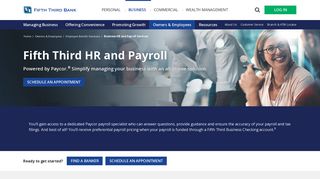 Business HR and Payroll Services | Fifth Third Bank