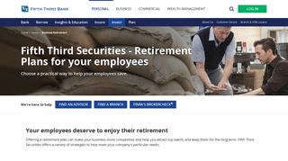 Business Retirement Plans | Fifth Third Bank