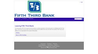 Fifth Third Bank HSA > Login