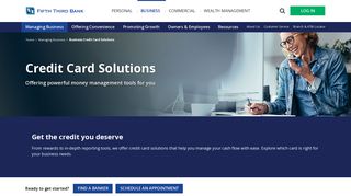 Business Credit Card Solutions | Fifth Third Bank