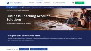 Business Checking Solutions | Fifth Third Bank