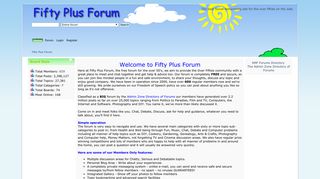 Fifty Plus Forum