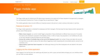 Figgo mobile app – Lucca Support