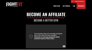 Affiliates | FightFit® | Gym & Fitness Program