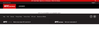 UFC® FIGHT PASS™ -Facebook - UFC.tv
