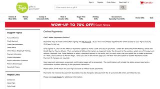 Online Payments - Figi's