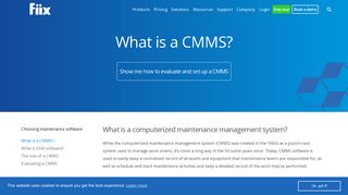 CMMS Software | Computerized Maintenance Management System | Fiix