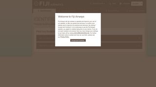 Check-in Online | Fiji Airways