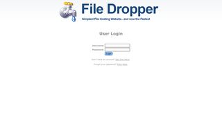 Login - File Dropper