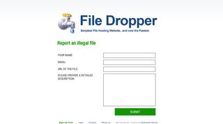 Report Abuse - File Dropper