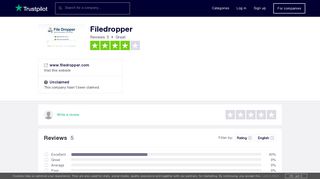 Filedropper Reviews | Read Customer Service Reviews of www ...